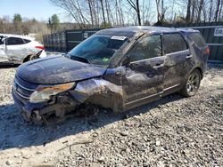 Salvage cars for sale at Candia, NH auction: 2011 Ford Explorer Limited