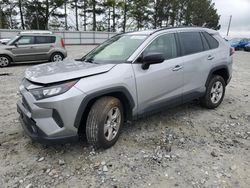 Salvage cars for sale at Loganville, GA auction: 2021 Toyota Rav4 LE