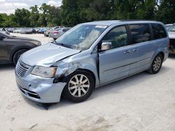 Salvage cars for sale at Ocala, FL auction: 2012 Chrysler Town & Country Touring L