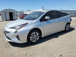 Salvage cars for sale from Copart Bakersfield, CA: 2017 Toyota Prius