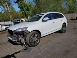 Salvage cars for sale at Portland, OR auction: 2012 Audi Q7 Premium Plus