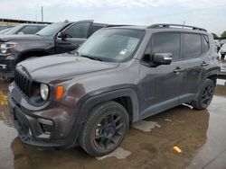 Salvage cars for sale at Grand Prairie, TX auction: 2020 Jeep Renegade Latitude