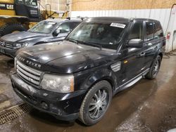 Salvage cars for sale from Copart Anchorage, AK: 2006 Land Rover Range Rover Sport Supercharged