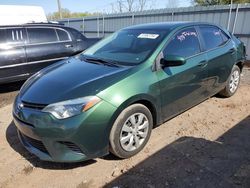 Salvage cars for sale at Hillsborough, NJ auction: 2016 Toyota Corolla L