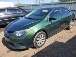 Toyota salvage cars for sale: 2016 Toyota Corolla L