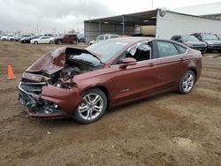 Salvage cars for sale at Brighton, CO auction: 2016 Ford Fusion SE Hybrid