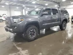 Salvage cars for sale from Copart Ham Lake, MN: 2019 Toyota Tacoma Double Cab