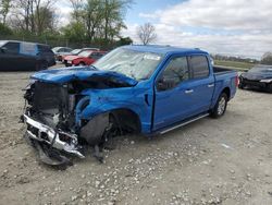 Salvage cars for sale at Cicero, IN auction: 2021 Ford F150 Supercrew