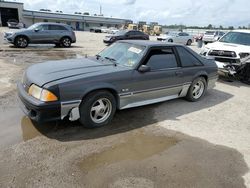 Ford salvage cars for sale: 1989 Ford Mustang GT