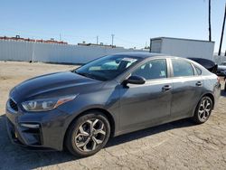 Salvage cars for sale from Copart Van Nuys, CA: 2021 KIA Forte FE