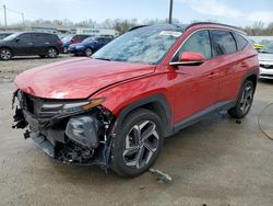 Salvage cars for sale from Copart Louisville, KY: 2022 Hyundai Tucson Limited