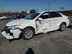 Salvage cars for sale from Copart Wilmington, CA: 2015 Toyota Camry LE