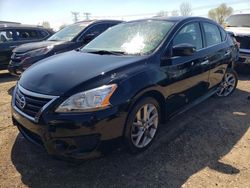 Salvage cars for sale from Copart Elgin, IL: 2014 Nissan Sentra S