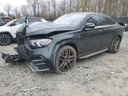 Vehiculos salvage en venta de Copart Waldorf, MD: 2022 Mercedes-Benz GLE Coupe AMG 53 4matic