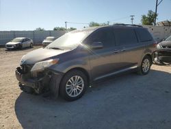 Toyota Sienna XLE salvage cars for sale: 2017 Toyota Sienna XLE