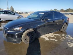 Salvage cars for sale at Vallejo, CA auction: 2014 Lexus IS 250