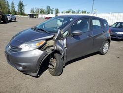 Salvage cars for sale from Copart Portland, OR: 2016 Nissan Versa Note S