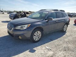 Salvage cars for sale at Arcadia, FL auction: 2015 Subaru Outback 2.5I Premium