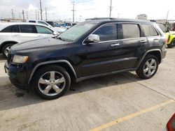 Salvage cars for sale at Los Angeles, CA auction: 2012 Jeep Grand Cherokee Overland