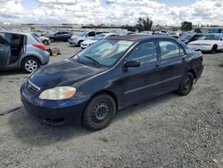 Salvage cars for sale from Copart Antelope, CA: 2007 Toyota Corolla CE