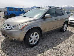 Nissan Murano SL salvage cars for sale: 2004 Nissan Murano SL