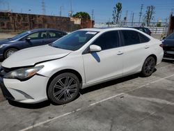 Salvage cars for sale from Copart Wilmington, CA: 2016 Toyota Camry LE