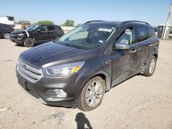 Salvage cars for sale at Houston, TX auction: 2018 Ford Escape SE