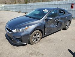 Salvage cars for sale from Copart Assonet, MA: 2021 KIA Forte FE