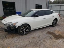 Salvage cars for sale at Grenada, MS auction: 2017 Nissan Maxima 3.5S