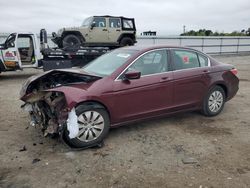 Honda Accord LX salvage cars for sale: 2010 Honda Accord LX