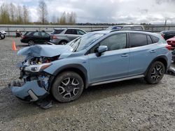 Salvage cars for sale from Copart Arlington, WA: 2021 Subaru Crosstrek Limited