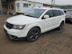 Salvage cars for sale from Copart New Britain, CT: 2018 Dodge Journey Crossroad