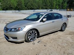 Salvage cars for sale at Gainesville, GA auction: 2014 Honda Accord Sport
