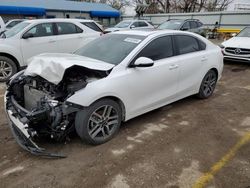 Salvage cars for sale from Copart Wichita, KS: 2021 KIA Forte EX