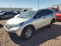 Honda CR-V LX salvage cars for sale: 2012 Honda CR-V LX