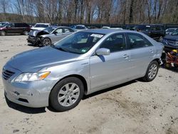 Salvage cars for sale from Copart Candia, NH: 2007 Toyota Camry Hybrid
