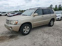 Salvage cars for sale at Houston, TX auction: 2006 Toyota Highlander Limited