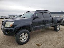 Salvage cars for sale from Copart Nisku, AB: 2006 Toyota Tacoma Double Cab Long BED