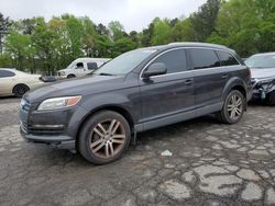 Audi q7 salvage cars for sale: 2007 Audi Q7 4.2 Quattro Premium