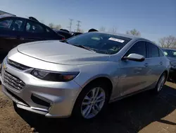 Salvage Cars with No Bids Yet For Sale at auction: 2018 Chevrolet Malibu LS