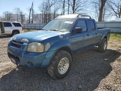 Salvage cars for sale from Copart Central Square, NY: 2003 Nissan Frontier Crew Cab SC