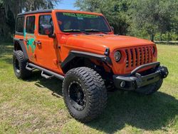 Salvage cars for sale at Ocala, FL auction: 2018 Jeep Wrangler Unlimited Sport