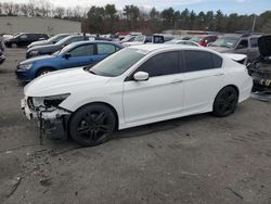 Salvage cars for sale at Exeter, RI auction: 2017 Honda Accord Sport