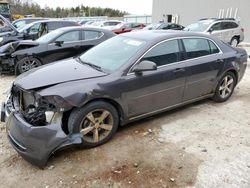 Salvage cars for sale at Franklin, WI auction: 2011 Chevrolet Malibu 1LT