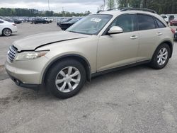 Salvage cars for sale from Copart Dunn, NC: 2005 Infiniti FX35