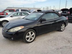 Salvage cars for sale from Copart Haslet, TX: 2006 Toyota Camry Solara SE