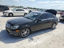 Salvage cars for sale from Copart Arcadia, FL: 2012 Mercedes-Benz C 300 4matic