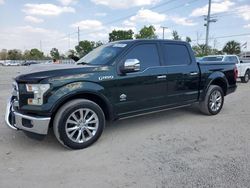 Salvage cars for sale from Copart Riverview, FL: 2015 Ford F150 Supercrew