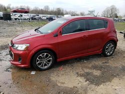 Chevrolet Sonic lt salvage cars for sale: 2017 Chevrolet Sonic LT