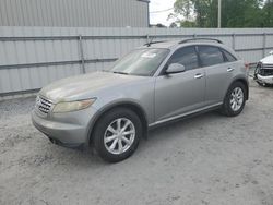 Salvage cars for sale from Copart Gastonia, NC: 2006 Infiniti FX35